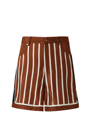 The Trista Shorts - Cherrywood