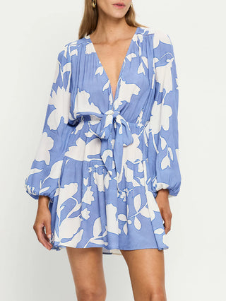 Amelie Tie Front Mini Dress- Available for pre-order