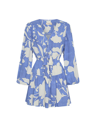 Amelie Tie Front Mini Dress- Available for pre-order