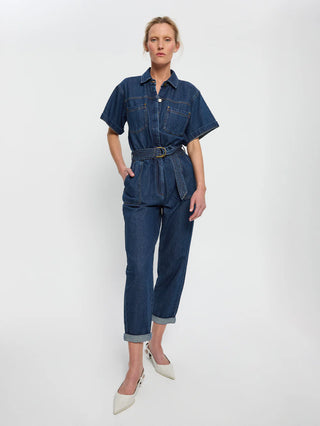 Brae Boilersuit - Indigo