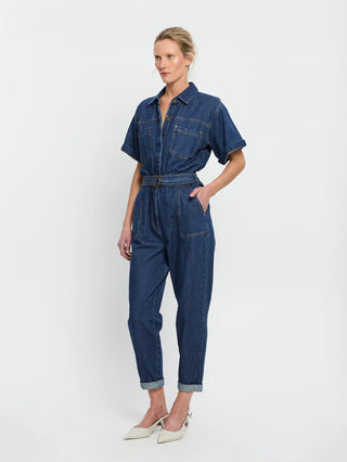 Brae Boilersuit - Indigo