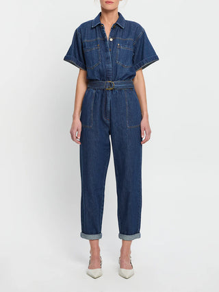 Brae Boilersuit - Indigo