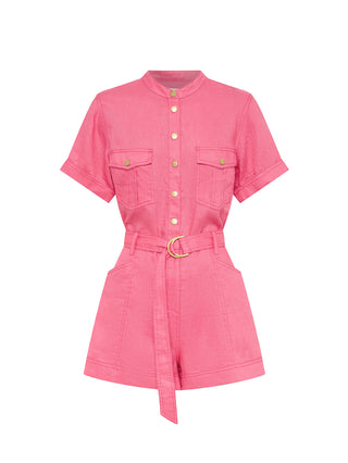 Jenna Playsuit - Pink