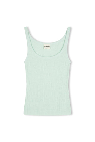 Seaglass Rib Knit Tank